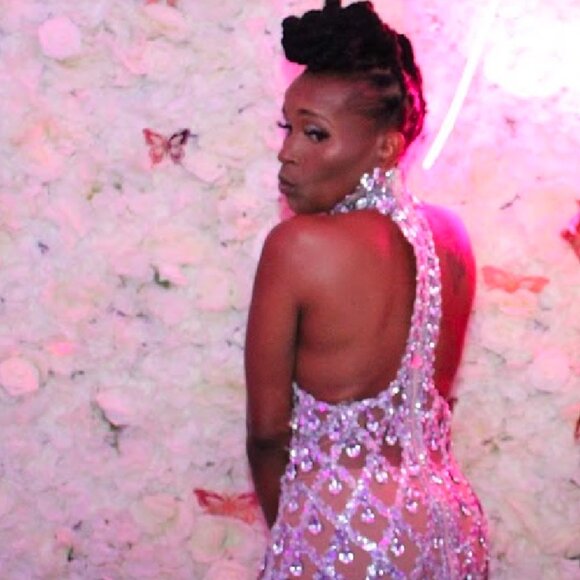 Custom Crystal Gown - Picture 2 of 16